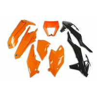 Plastic Kit OEM Color 17 & 19 for Ktm EXC 125/XC W125 - EXC 150/XC W150 / XC W150TPI - EXC 250/XC W250 - EXC-F 250/XCF W250 ....