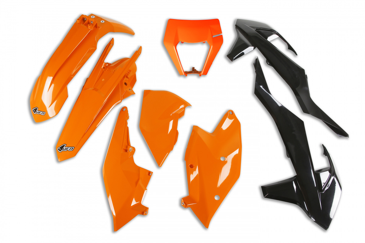 Plastic Kit OEM Color 17 & 19 for Ktm EXC 125/XC W125 - EXC 150/XC W150 / XC W150TPI - EXC 250/XC W250 - EXC-F 250/XCF W250 ....