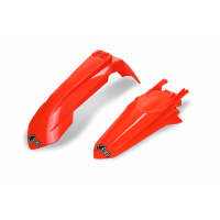 Fenders kit - neon orange - Ktm - REPLICA PLASTICS - KTFK522-FFLU - UFO Plast