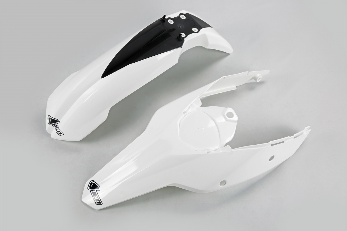 Fenders kit - white 047 - Ktm - REPLICA PLASTICS - KTFK511-047 - UFO Plast