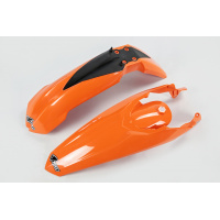 Fenders Kit orange for Ktm SX 250/XC 250 - SX 125/XC 125 - SX 150 - SX-F 350/XCF 350 - SX-F 450/XCF 450 - SX-F 250/XCF 250 - ...