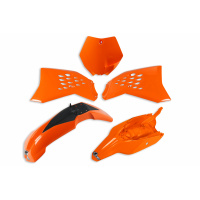 Plastic Kit orange for Ktm SX 65 (2012-15) - REPLICA PLASTICS - KTKIT525-127 - Ufo Plast