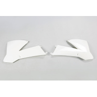 Radiator Covers white for Ktm SX 85 (2004-05) - REPLICA PLASTICS - KT03079-047 - Ufo Plast