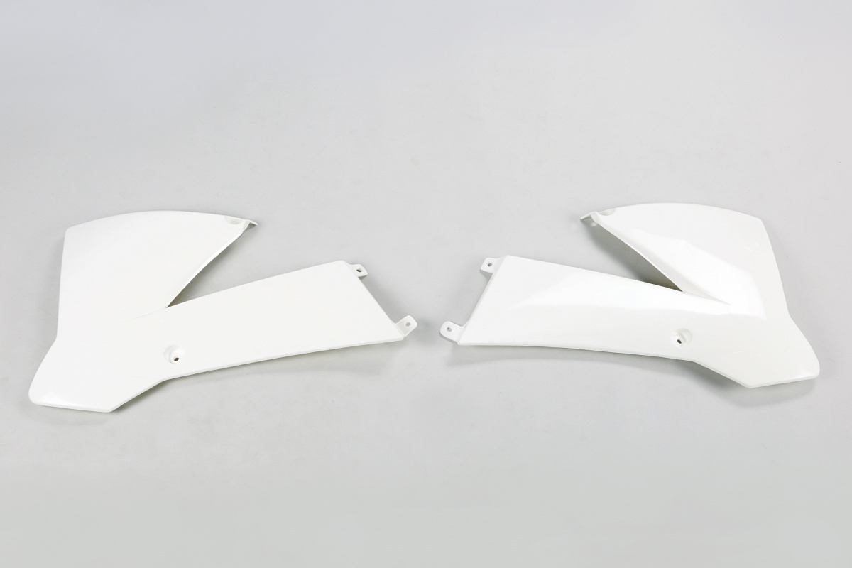 Radiator Covers white for Ktm SX 85 (2004-05) - REPLICA PLASTICS - KT03079-047 - Ufo Plast