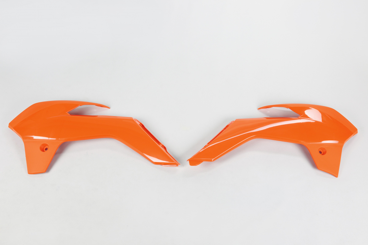 Radiator Covers orange for Ktm SX 85 (2013-17) - REPLICA PLASTICS - KT04042-127 - Ufo Plast