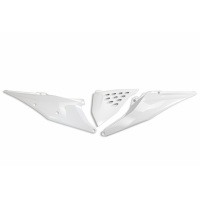 Side panels / Vented - white 047 - Ktm - REPLICA PLASTICS - KT05004-047 - UFO Plast