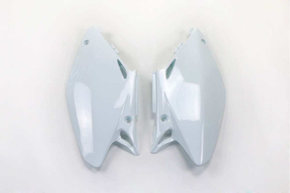 Side Panels white for Honda CR 125 (2002-07) - CR 250 (2002-07) - REPLICA PLASTICS - HO03690-041 - Ufo Plast