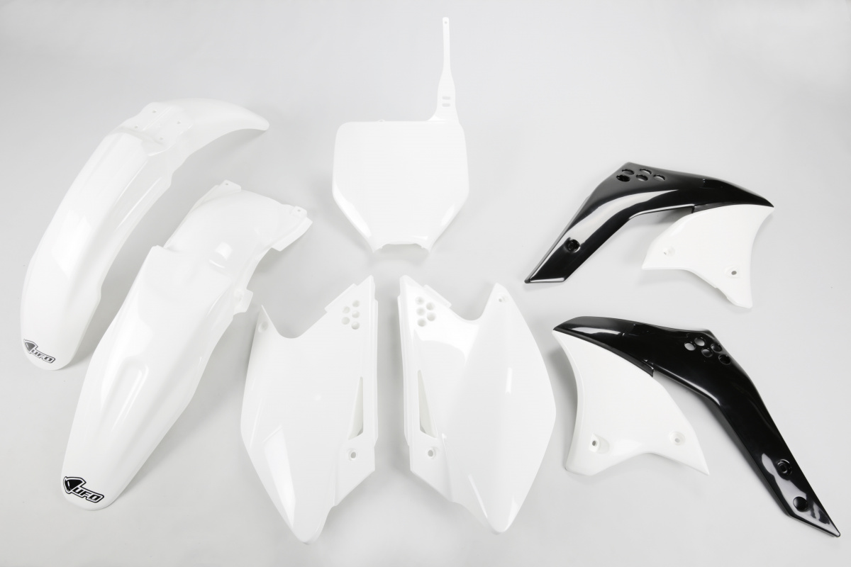 Plastic kit Kawasaki - white 047 - REPLICA PLASTICS - KAKIT210-047 - UFO Plast