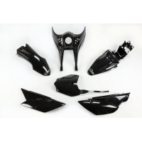 Plastic kit Kawasaki - black - REPLICA PLASTICS - KA37003-001 - UFO Plast