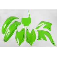 Plastic kit Kawasaki - green - REPLICA PLASTICS - KAKIT210-026 - UFO Plast