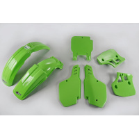 Plastic Kit green for Kawasaki KX 250 (1989) - KX 500 (1989-92) - REPLICA PLASTICS - KAKIT189-026 - Ufo Plast