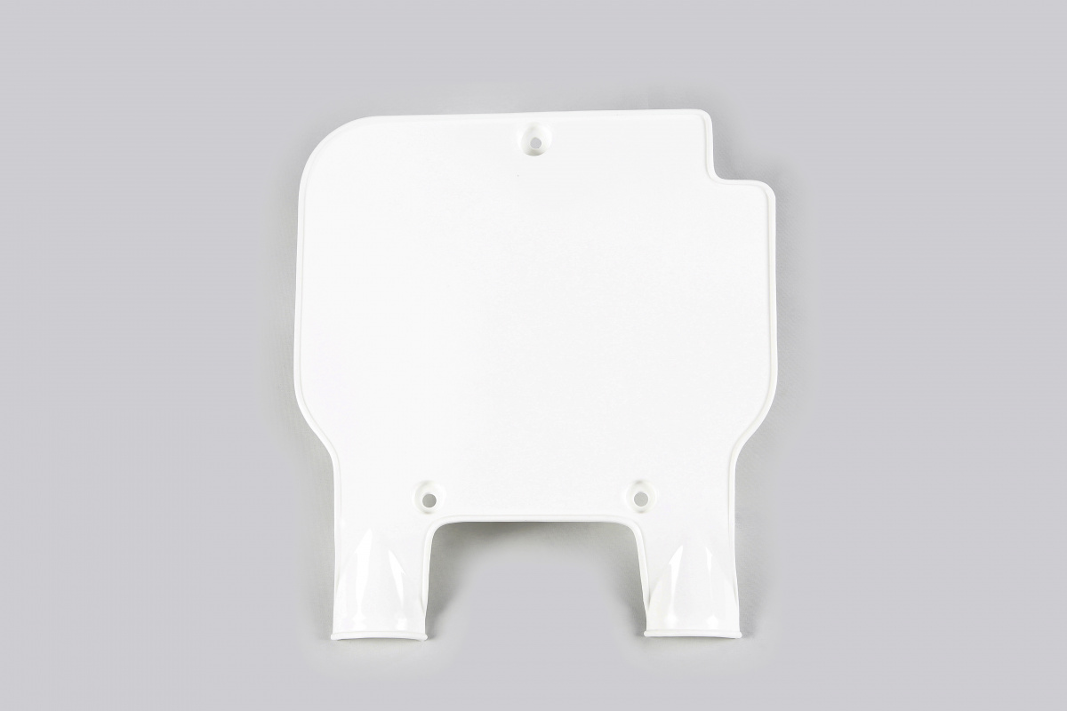 Front number plate - white 047 - Kawasaki - REPLICA PLASTICS - KA02720-047 - UFO Plast