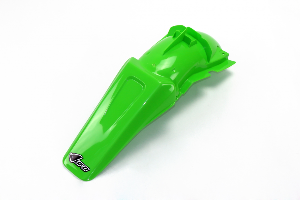 Rear Fender green for Kawasaki KX 125 (1999-02) - KX 250 (1999-02) - REPLICA PLASTICS - KA03722-026 - Ufo Plast