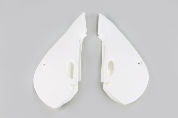 Side panels - white 047 - Kawasaki - REPLICA PLASTICS - KA03734-047 - UFO Plast