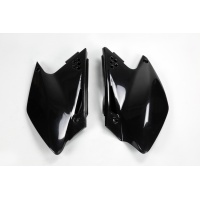 Side panels - black - Kawasaki - REPLICA PLASTICS - KA03768-001 - UFO Plast