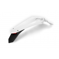 Rear Fender white for Kawasaki KXF 250 (2021-24) - REPLICA PLASTICS - KA04750-047 - Ufo Plast