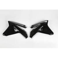 Radiator Covers black for Suzuki RMZ 450 (2007) - REPLICA PLASTICS - SU04905-001 - Ufo Plast