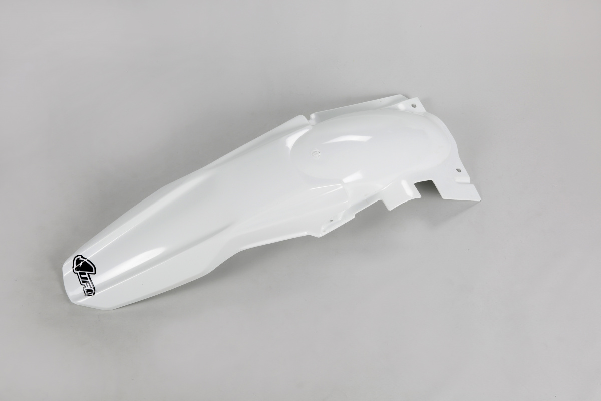 Rear Fender white for Suzuki RMZ 450 (2005-07) - REPLICA PLASTICS - SU03912-041 - Ufo Plast