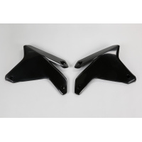 Radiator Covers black for Suzuki RMZ 450 (2005-06) - REPLICA PLASTICS - SU03911-001 - Ufo Plast