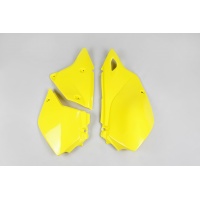 Side panels - yellow 102 - Suzuki - REPLICA PLASTICS - SU03979-102 - UFO Plast