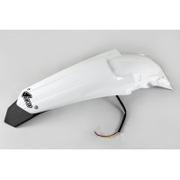 Rear Fender white for Suzuki RMZ 250 (2010-18) - REPLICA PLASTICS - SU04934-041 - Ufo Plast