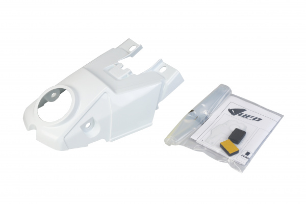 Mixed spare parts / Tank cover - white 041 - Suzuki - REPLICA PLASTICS - SU04949-041 - UFO Plast