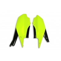 Side panels - neon yellow - Yamaha - REPLICA PLASTICS - YA04859-DFLU - UFO Plast