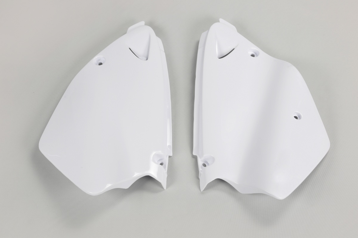 Side panels - white 046 - Yamaha - REPLICA PLASTICS - YA02899-046 - UFO Plast