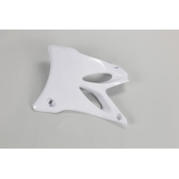 Radiator covers - white 046 - Yamaha - REPLICA PLASTICS - YA03855-046 - UFO Plast