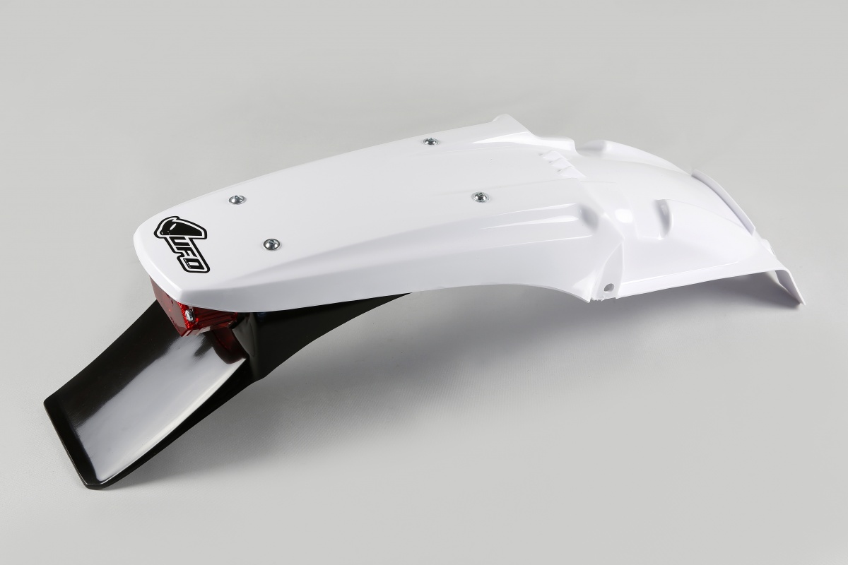 Rear Fender white for Yamaha YZ 125 (1993-95) - YZ 250 (1993-95) - REPLICA PLASTICS - YA02861-046 - Ufo Plast