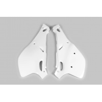 Side panels - white 046 - Yamaha - REPLICA PLASTICS - YA02857-046 - UFO Plast