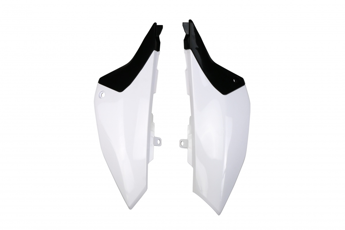 Side panels - white 046 - Yamaha - REPLICA PLASTICS - YA04868-046 - UFO Plast