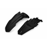 Fenders kit - black - Honda - REPLICA PLASTICS - HOFK124-001 - UFO Plast