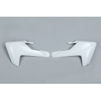 Radiator covers - white 041 - Husqvarna - REPLICA PLASTICS - HU03384-041 - UFO Plast