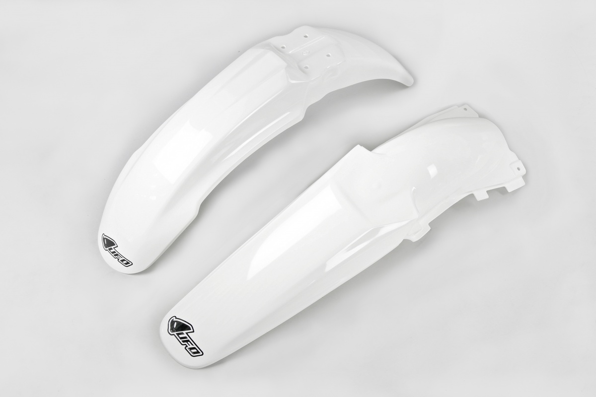 Fenders kit - white 047 - Kawasaki - REPLICA PLASTICS - KAFK203-047 - UFO Plast