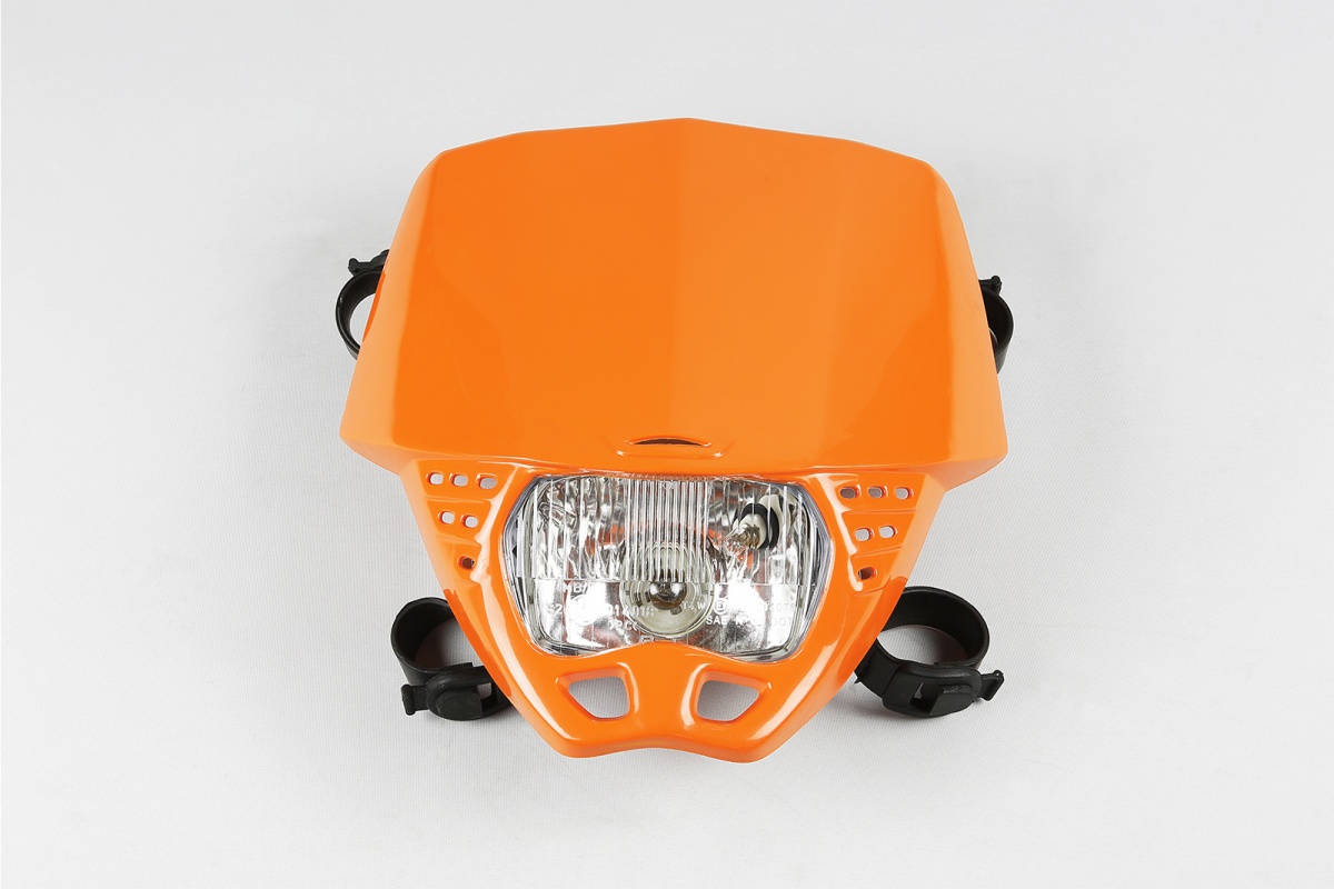 Motocross Cruiser headlight orange - Headlight - PF01707-127 - Ufo Plast