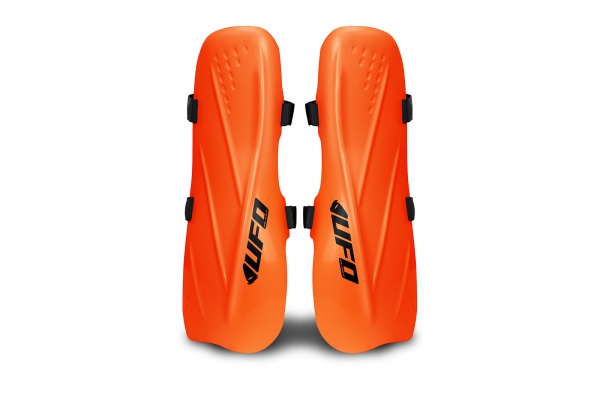 Ski and snowboard shin guard Slalom 2.0 neon orange - Snow - SK09185-FFLU - UFO Plast