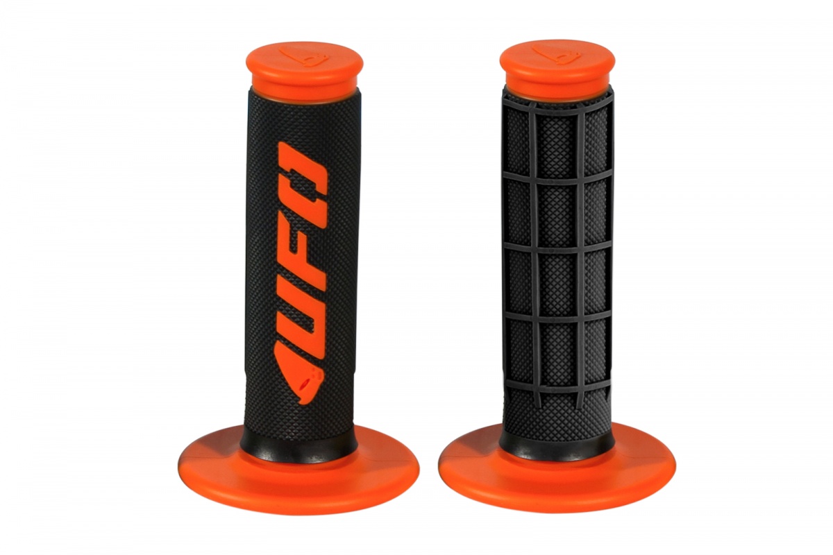 Motocross grips Challenger orange - Manopole - MA01823-127 - UFO Plast