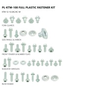 Motocross full plastic fastener kit for Ktm - Altri accessori - AC02435 - UFO Plast