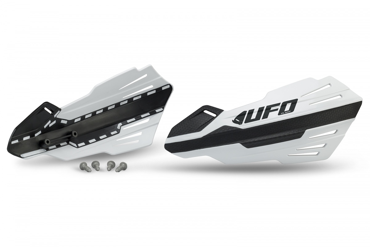 Motocross handguards Ktm white - REPLICA PLASTICS - KT05006-042 - UFO Plast