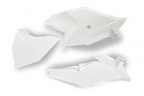 Side panels - white 041 - Gas Gas - REPLICA PLASTICS - GG07115-041 - UFO Plast