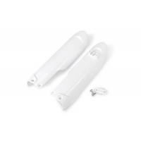 Fork Slider Protectors white 20-25 for Husqvarna TC 85 (2018-22) Ktm SX 85 (2018-25) - REPLICA PLASTICS - KT05007-042 - Ufo P...