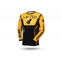 Motocross Takeda jersey black and yellow - ADULT - MG04502-D - UFO Plast