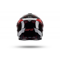 Motocross enduro helmet Aries black and red - PROTECTION - HE163 - UFO Plast