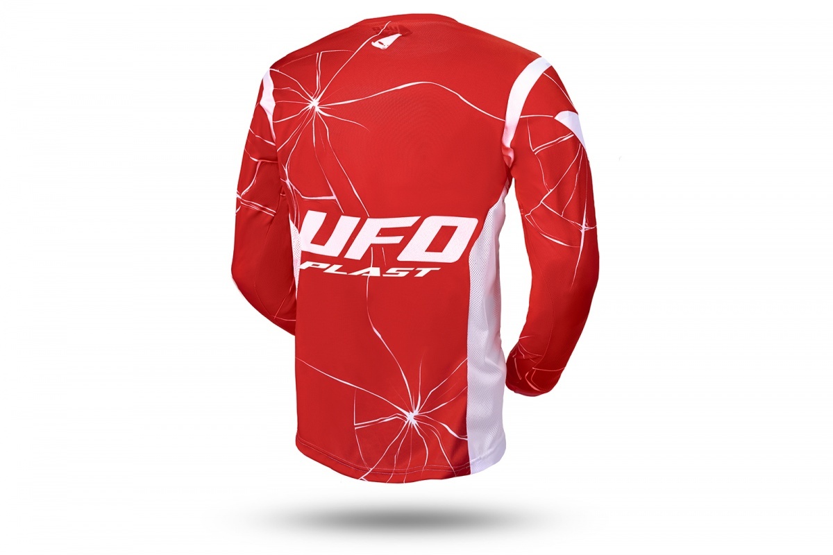 MOTOCROS BULLET JERSEY RED - ADULT - MG04504-B - UFO Plast