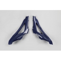 Radiator covers / Upper part - blue 087 - Husqvarna - REPLICA PLASTICS - HU03316-087 - UFO Plast