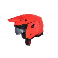 Sheratan cross jet helmet neon orange - Helmets - HE13002-FFLU - UFO Plast