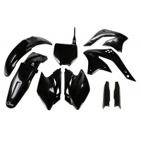 Full plastic kit Kawasaki - black - REPLICA PLASTICS - KAKIT205F-001 - UFO Plast