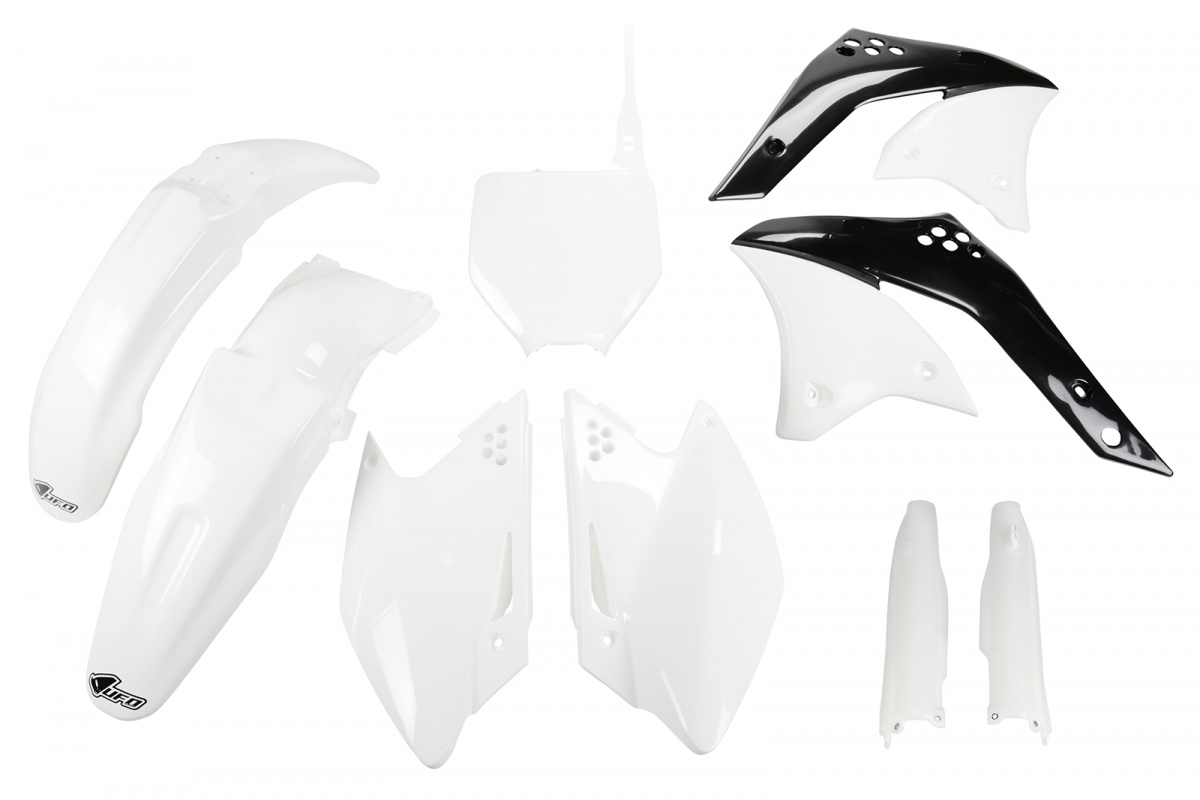 Full plastic kit Kawasaki - white - REPLICA PLASTICS - KAKIT210F-047 - UFO Plast