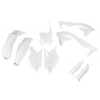 Full plastic kit Kawasaki - white - REPLICA PLASTICS - KAKIT226F-047 - UFO Plast